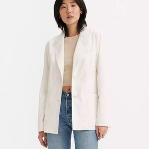 Levi’s Single Breasted Cotton Blazer